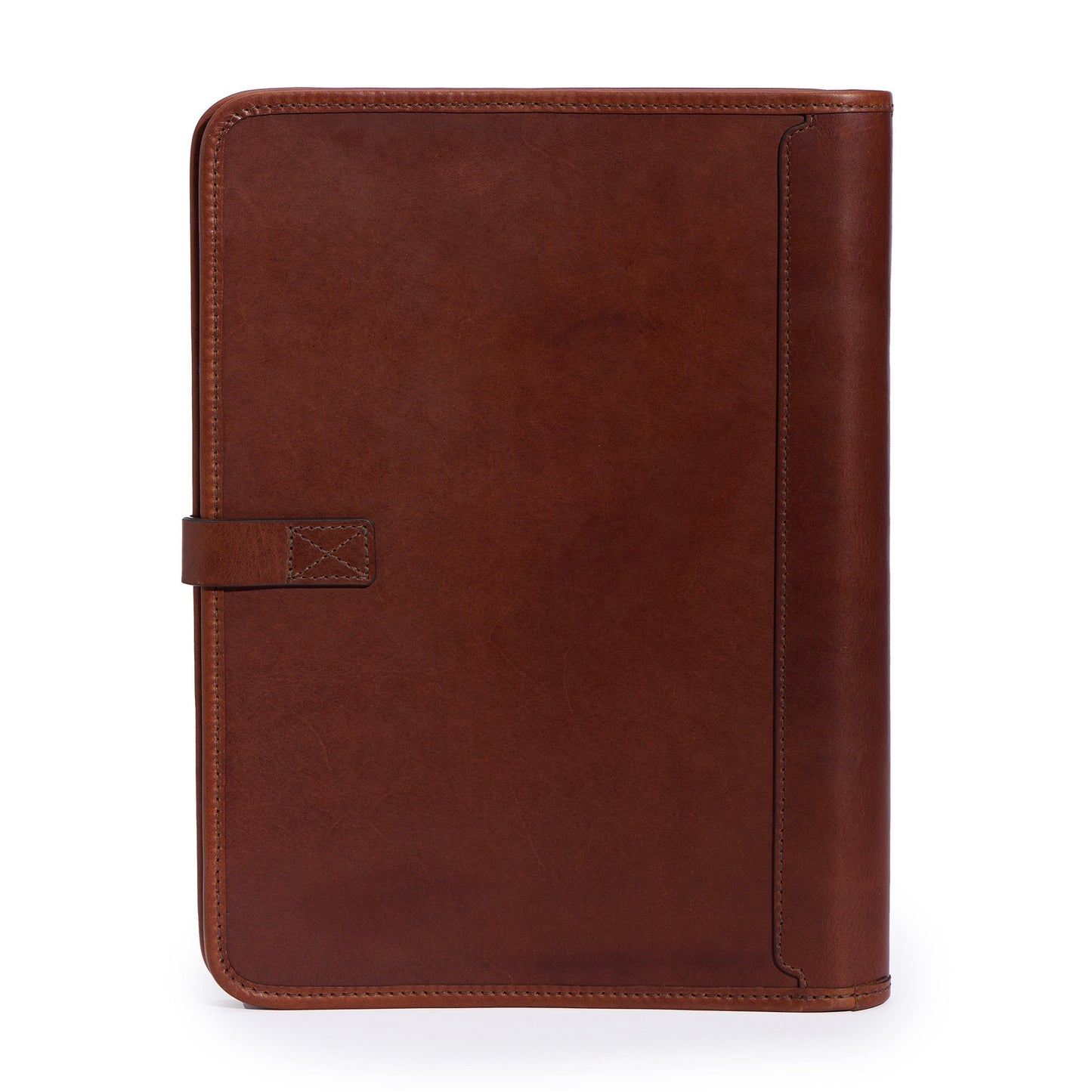 full grain leather portfolio back vintage brown