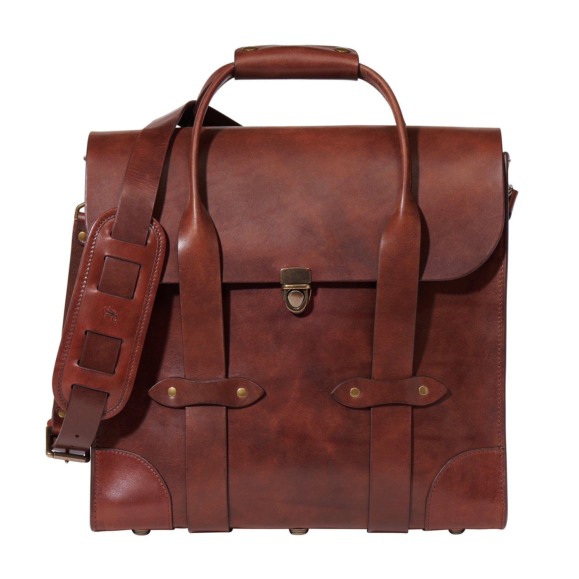 Whiskey leather mini tote bag – GreatBrown