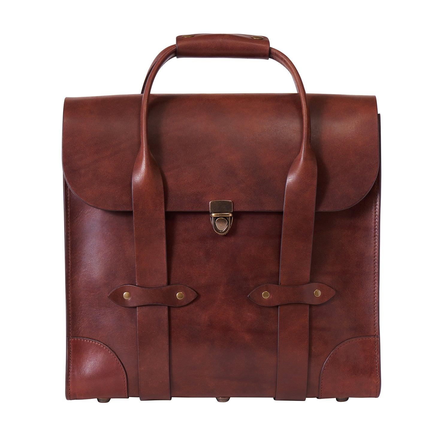 full grain leather whiskey tote and wine & spirits carrier by Jackson Wayne