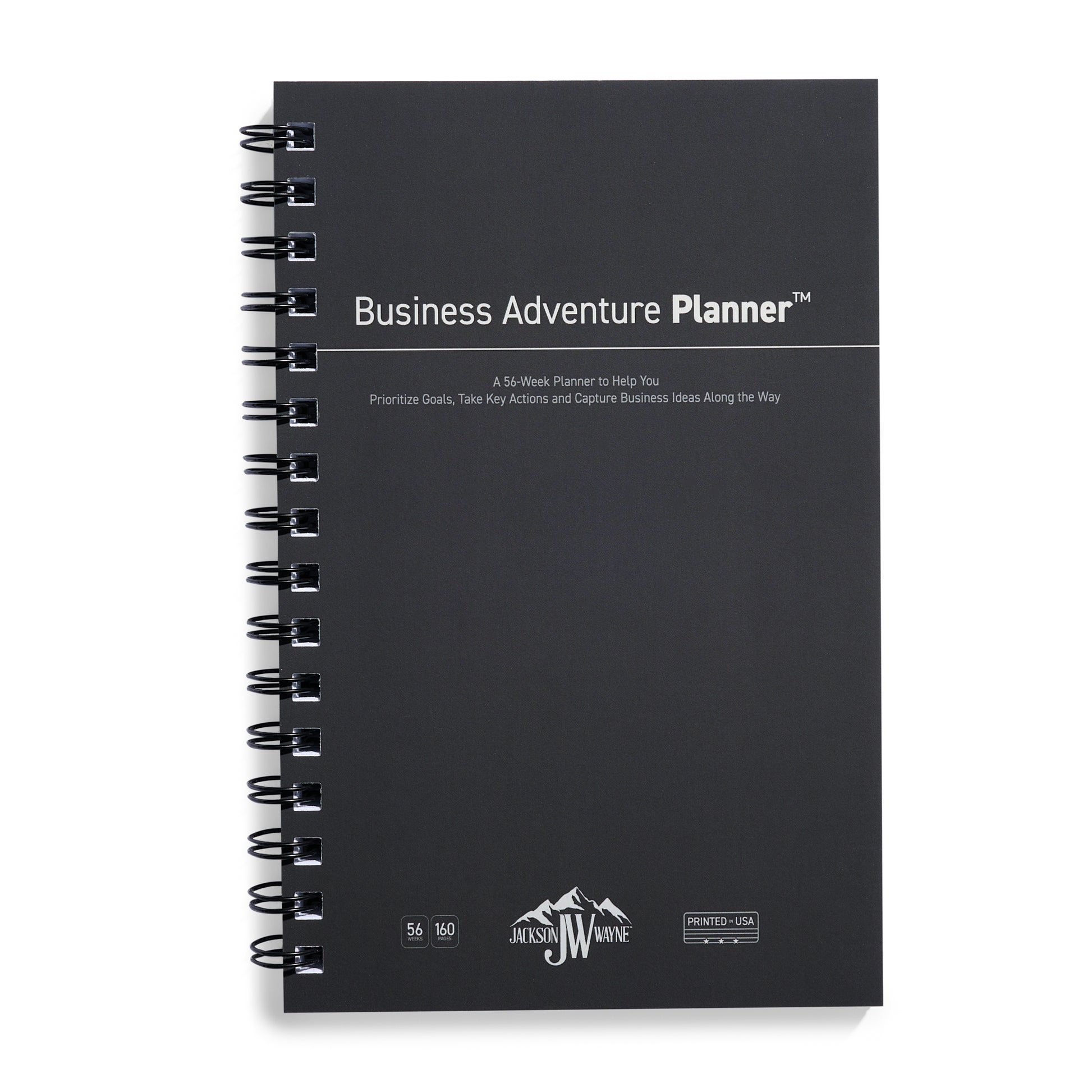 Business Adventure Planner by Jackson Wayne - small business weekly planner for entrepreneurs 