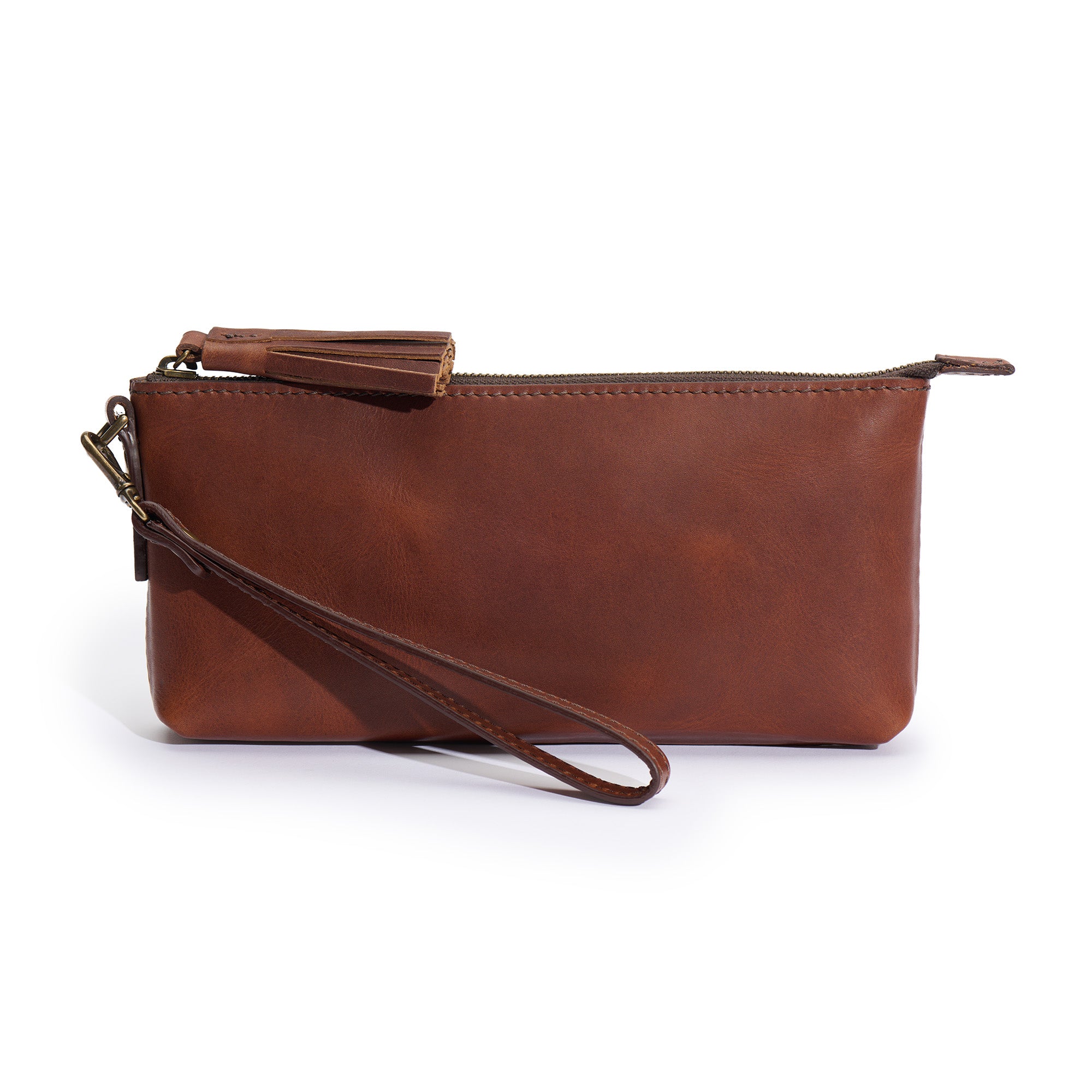 Clutch wristlet outlets Leather