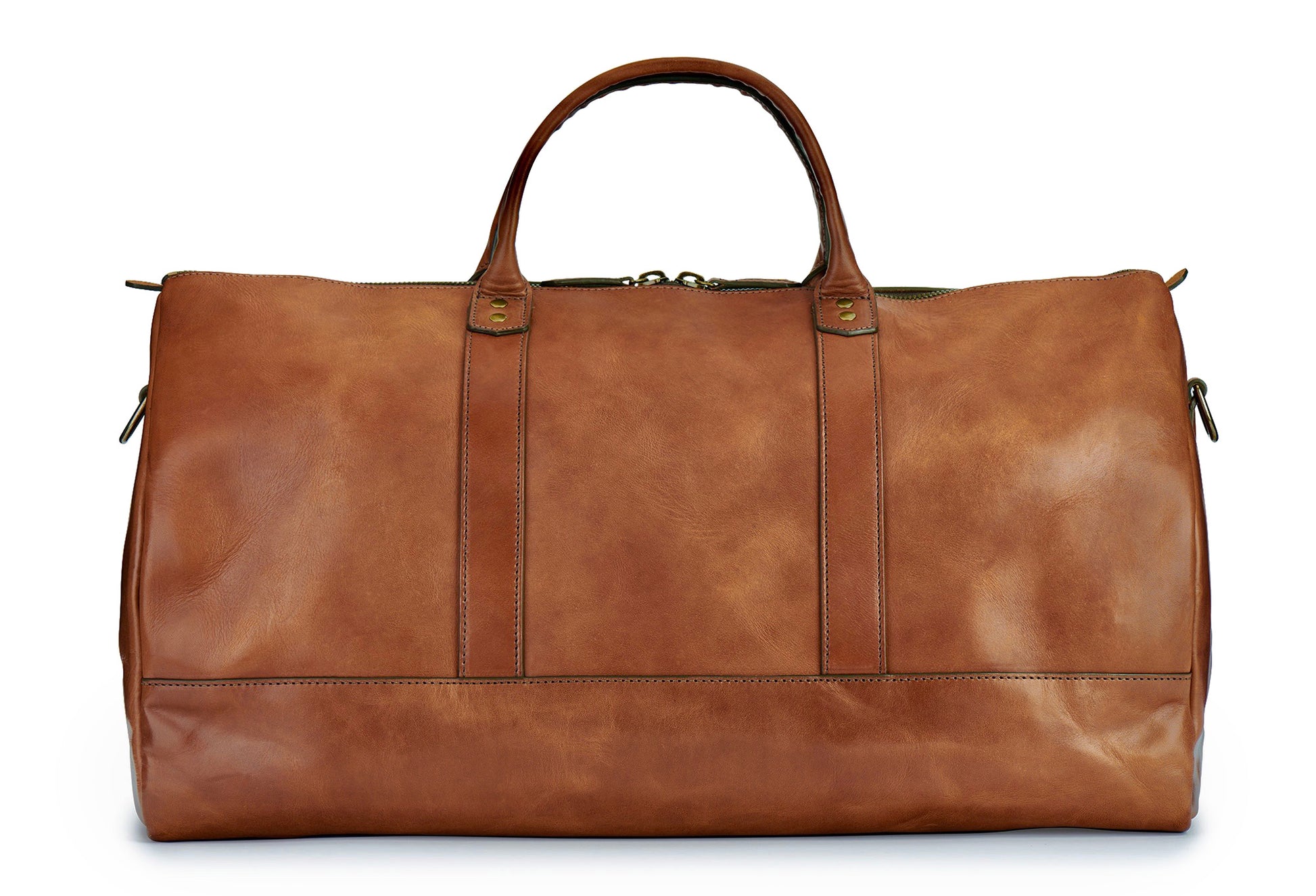 big travel bags for men Full Grain Leather Duffle Bag & Weekender