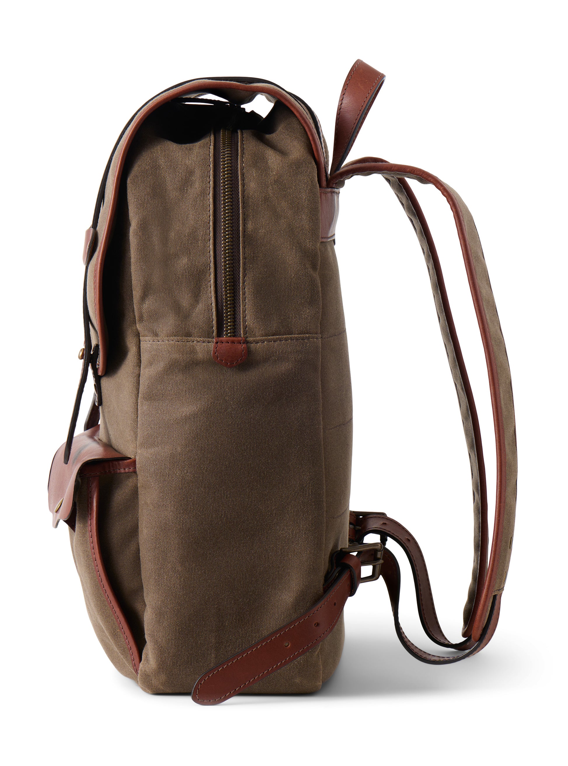 Founder's Backpack side view by Jackson Wayne